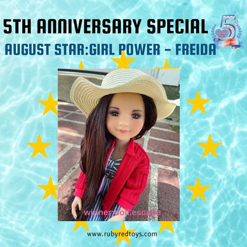 Ruby Red Fashion Friends Dolls - Photo of the month winner - Aug 2024